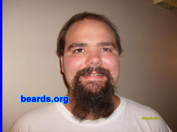 J.J.
Bearded since: September, 2007. I am an experimental beard grower.

Comments:
I grew my beard because I thought it would be cool to have a goatee!

How do I feel about my beard? I like my goatee! 
Keywords: goatee_mustache