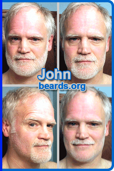 John's powerful beard